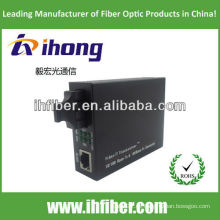 10 / 100M SC SM Doble fibra óptica Media Converter